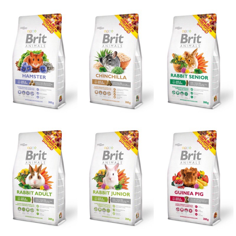 【A-617】咘莉 Brit 🐹🐰 優質小動物糧 鼠飼料 兔飼料 龍貓飼料 幼兔飼料 鼠兔糧 小寵飼料 老兔飼料 !!下單告知客服規格!! (紅利41600點)